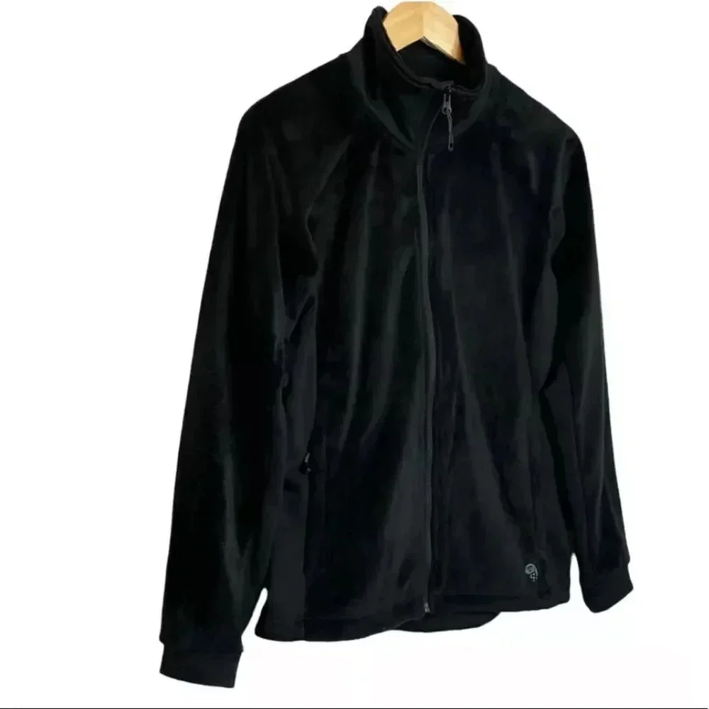 Mountain Hardwear Monkey Man Fleece Jacket Medium Super Soft Pockets Full Zip - Picture 4 of 9